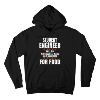 Funny Engineer Gifts Engineering College Student Gift Ideas Hoodie