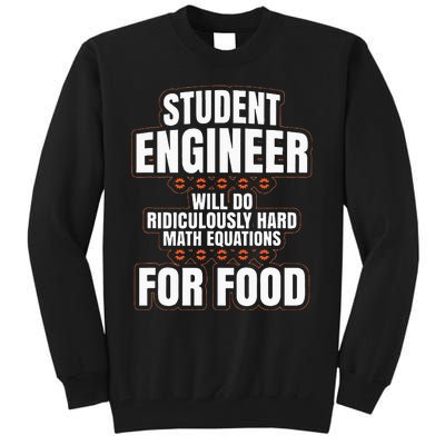 Funny Engineer Gifts Engineering College Student Gift Ideas Tall Sweatshirt