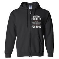 Funny Engineer Gifts Engineering College Student Gift Ideas Full Zip Hoodie