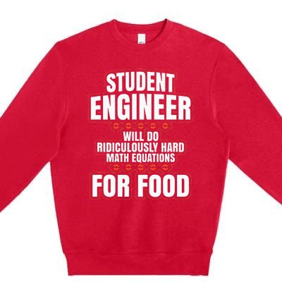 Funny Engineer Gifts Engineering College Student Gift Ideas Premium Crewneck Sweatshirt