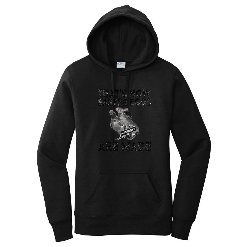 Funny Easter Gift Naughty Easter Meme Dirty Easter Women's Pullover Hoodie
