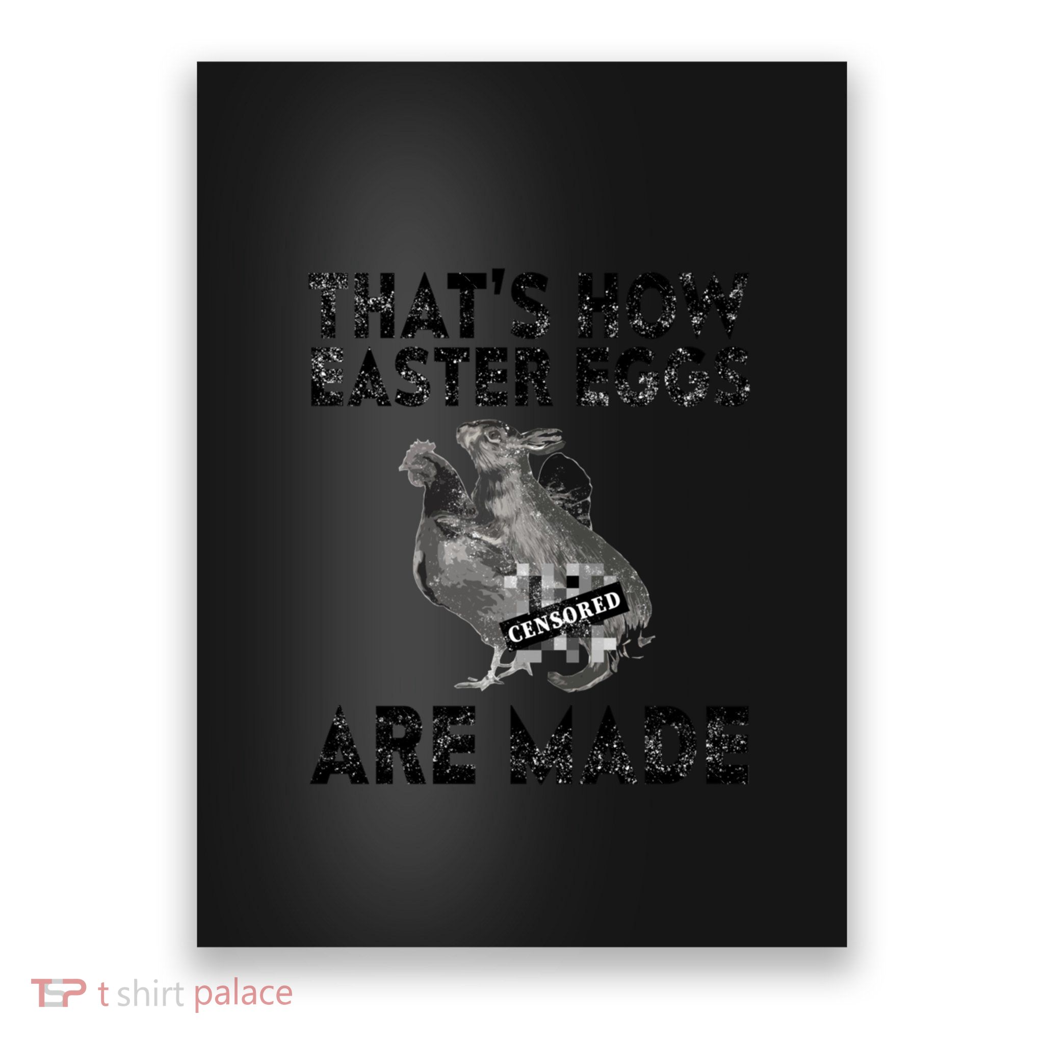 Funny Easter Gift Naughty Easter Meme Dirty Easter Poster