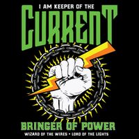 Funny Electrician Gift Electrical Engineer Lineman Youth Performance Sprint T-Shirt