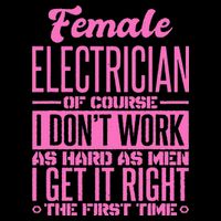 Female Electrician Get It Right The First Time City Backpack