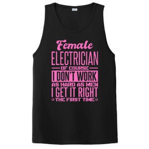 Female Electrician Get It Right The First Time PosiCharge Competitor Tank