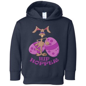 Funny Easter Hip Hopper Bunny Design For Women Toddler Hoodie