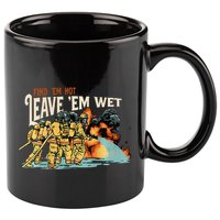 Find Em Hot Leave Em Wet Gift 11oz C Handle Ceramic Mug