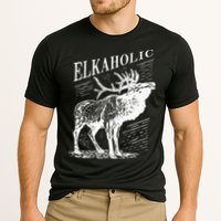 Funny Elk Hunting Elkaholic For Hunters Performance Shirt