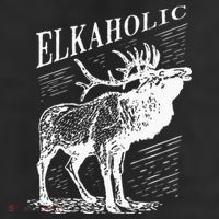 Funny Elk Hunting Elkaholic For Hunters 25L Jumbo Tote