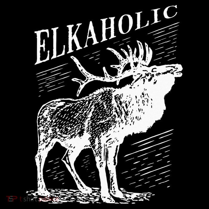 Funny Elk Hunting Elkaholic For Hunters Baby Bodysuit