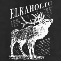 Funny Elk Hunting Elkaholic For Hunters Golf Towel