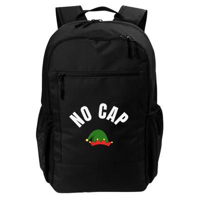 Funny Elf Hat Funny Christmas Gen Z Slang Daily Commute Backpack