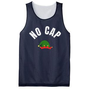 Funny Elf Hat Funny Christmas Gen Z Slang Mesh Reversible Basketball Jersey Tank