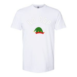 Funny Elf Hat Funny Christmas Gen Z Slang Softstyle CVC T-Shirt