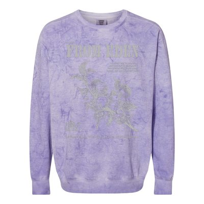 From Eden Hozier Colorblast Crewneck Sweatshirt