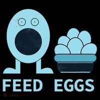 Feed Eggs I Think You Should Leave 7-Panel Snapback Hat