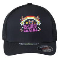 Funny Embarrassing Inappropriate Only Here To Sniff Chairs Flexfit Unipanel Trucker Cap