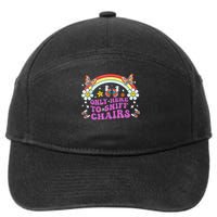 Funny Embarrassing Inappropriate Only Here To Sniff Chairs 7-Panel Snapback Hat