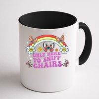 Funny Embarrassing Inappropriate Only Here To Sniff Chairs Mug