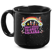 Funny Embarrassing Inappropriate Only Here To Sniff Chairs 15oz Campfire Ceramic Mug