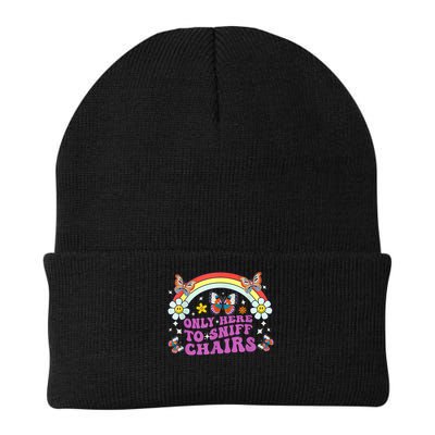 Funny Embarrassing Inappropriate Only Here To Sniff Chairs Beanie