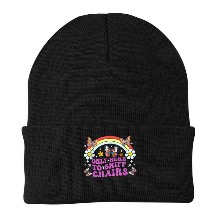 Funny Embarrassing Inappropriate Only Here To Sniff Chairs Beanie