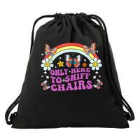 Funny Embarrassing Inappropriate Only Here To Sniff Chairs Drawstring Bag