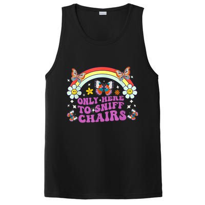 Funny Embarrassing Inappropriate Only Here To Sniff Chairs PosiCharge Competitor Tank