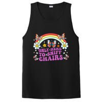 Funny Embarrassing Inappropriate Only Here To Sniff Chairs PosiCharge Competitor Tank