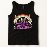 Funny Embarrassing Inappropriate Only Here To Sniff Chairs Tank Top