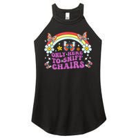 Funny Embarrassing Inappropriate Only Here To Sniff Chairs Women's Perfect Tri Rocker Tank
