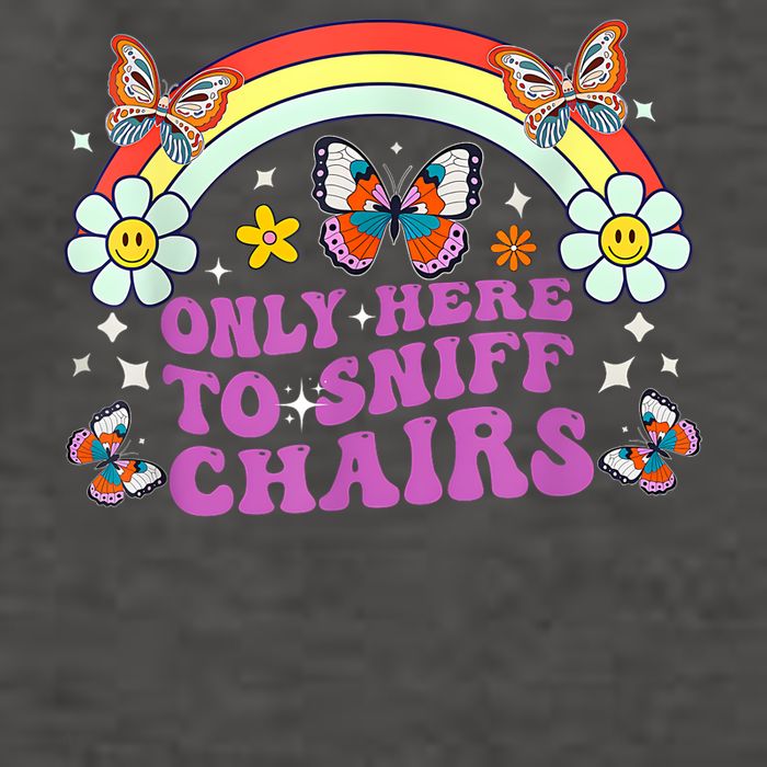 Funny Embarrassing Inappropriate Only Here To Sniff Chairs Vector Backpack