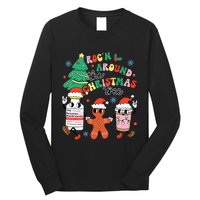 Funny ER ICU RN Nurse Xmas Roc'n Around The Christmas Tree  Long Sleeve Shirt