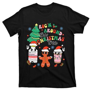 Funny ER ICU RN Nurse Xmas Roc'n Around The Christmas Tree  T-Shirt