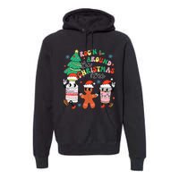 Funny ER ICU RN Nurse Xmas Roc'n Around The Christmas Tree  Premium Hoodie