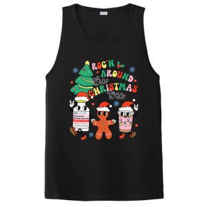 Funny ER ICU RN Nurse Xmas Roc'n Around The Christmas Tree  PosiCharge Competitor Tank