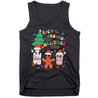 Funny ER ICU RN Nurse Xmas Roc'n Around The Christmas Tree  Tank Top