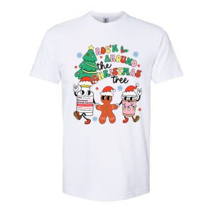 Funny ER ICU RN Nurse Xmas Roc'n Around The Christmas Tree  Softstyle CVC T-Shirt