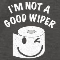 Funny Embarrassing IM Not A Good Wiper Humor Vector Backpack