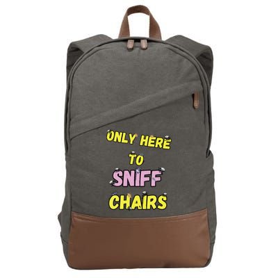 Funny Embarrassing Inappropriate Meme Cotton Canvas Backpack