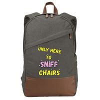 Funny Embarrassing Inappropriate Meme Cotton Canvas Backpack