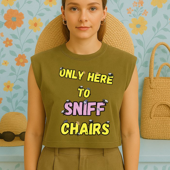 Funny Embarrassing Inappropriate Meme Garment-Dyed Women's Muscle Tee