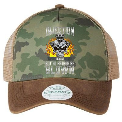 Fast Engines Injection Is Nice But I'd Rather Be Blown Gift Legacy Tie Dye Trucker Hat