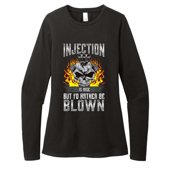 Fast Engines Injection Is Nice But I'd Rather Be Blown Gift Womens CVC Long Sleeve Shirt