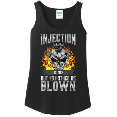 Fast Engines Injection Is Nice But I'd Rather Be Blown Gift Ladies Essential Tank