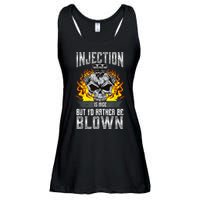 Fast Engines Injection Is Nice But I'd Rather Be Blown Gift Ladies Essential Flowy Tank