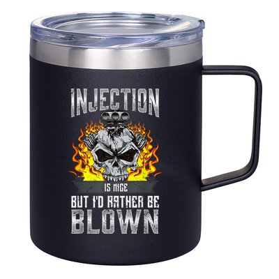 Fast Engines Injection Is Nice But I'd Rather Be Blown Gift 12oz Stainless Steel Coffee Mug