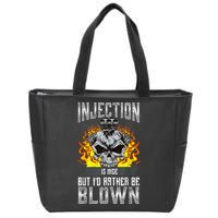 Fast Engines Injection Is Nice But I'd Rather Be Blown Gift Zip Tote Bag