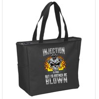 Fast Engines Injection Is Nice But I'd Rather Be Blown Gift Zip Tote Bag