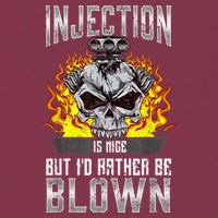 Fast Engines Injection Is Nice But I'd Rather Be Blown Gift 16oz Travel Tumbler